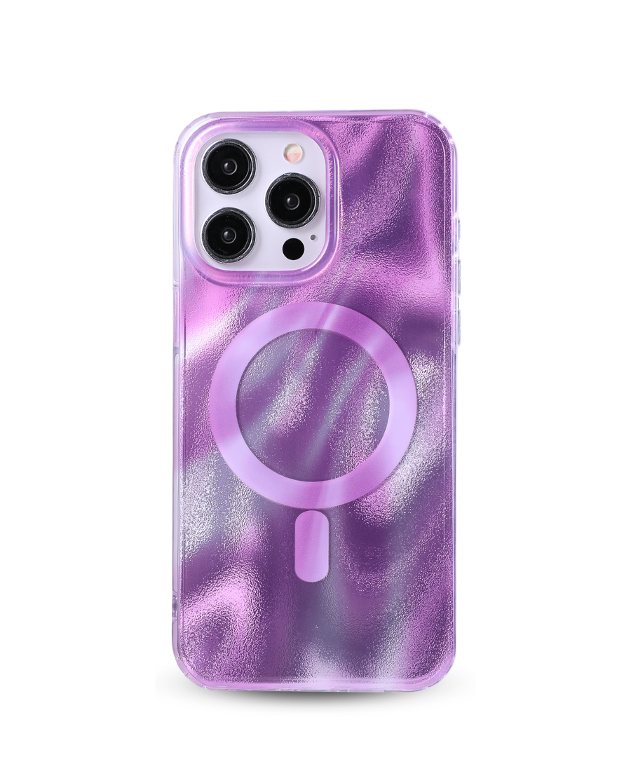 Purple Cosmic MagSafe Phone Case