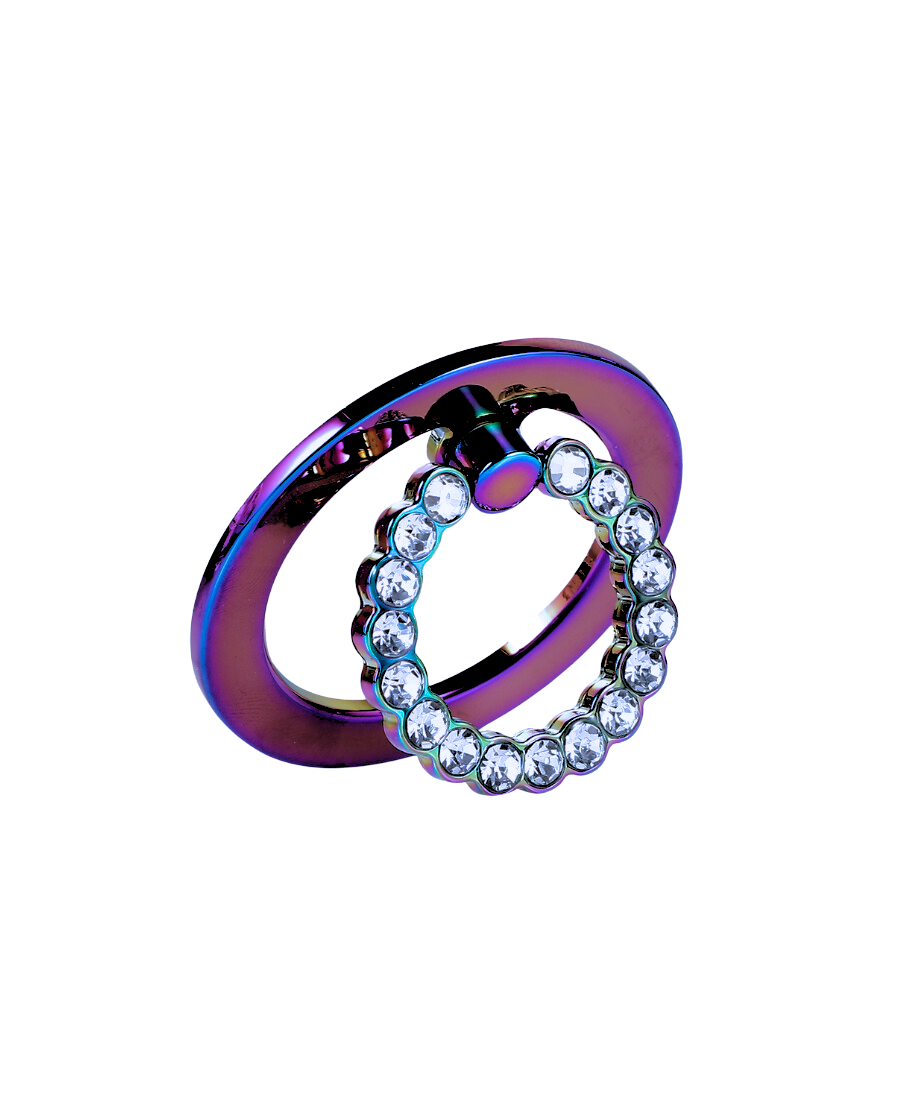 Iridescent Diamond MagSafe Ring Holder