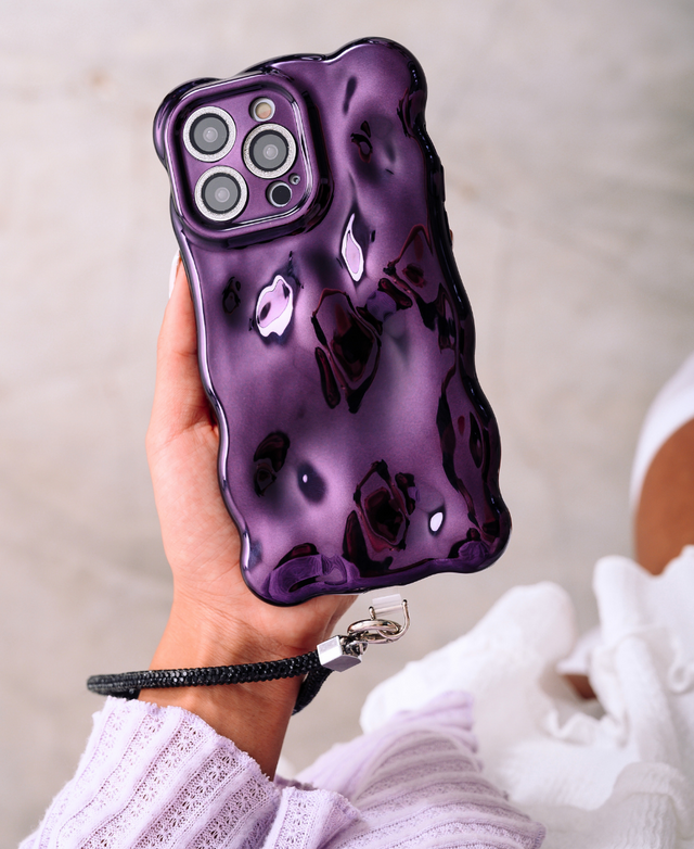 Purple Metallic Fantasy Phone Case – luxylemon